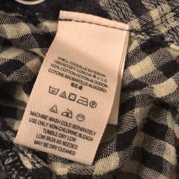 Free People Nordic Nights Plaid Flannel Top - Picture 8 of 8